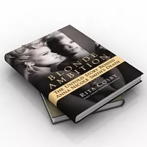 Open Book On Stand 3d model