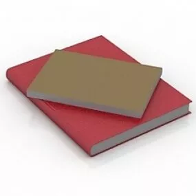 Books 3d model