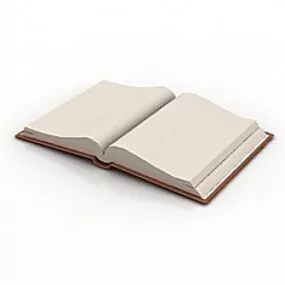 Book 3d model