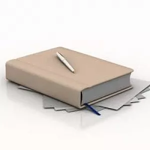 Book 3d model Book 3d model