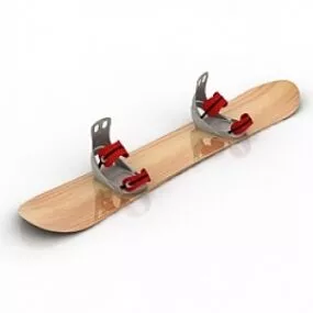 Snowboard 3d model