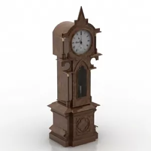 Striking Clock 3d model Striking Clock 3d model
