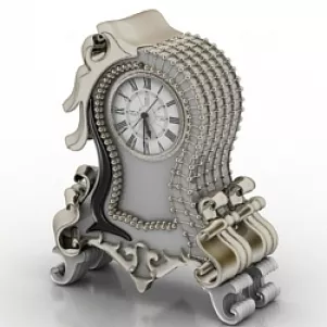 Table Clock 3d model Table Clock 3d model