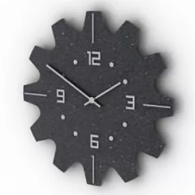 Modern Clock 3d model
