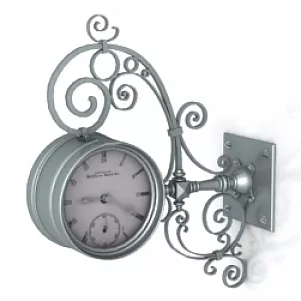 Wall Clock Round Shape 3d model