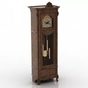 Cat Wall Clock 3d model