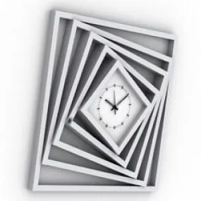 Multi Frame Clock 3d model