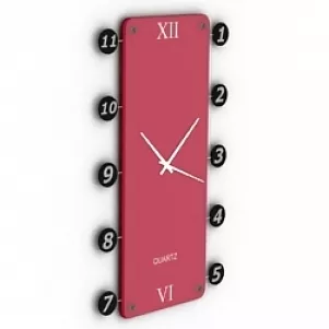 Decorative Square Table Clock 3d model