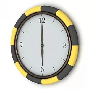 Break Hear Clock 3d model