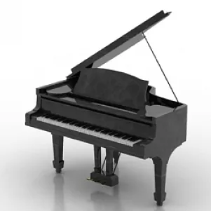 Traditional Chinese Ruan Instrument 3d model