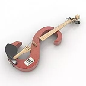 Violin 3d model