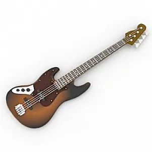 Guitar 3d model Guitar 3d model