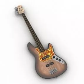 Guitar 3d model