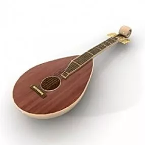 Lute 3d model