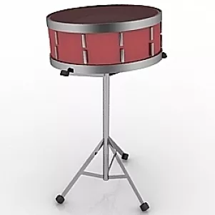 Drum 3d model Drum 3d model
