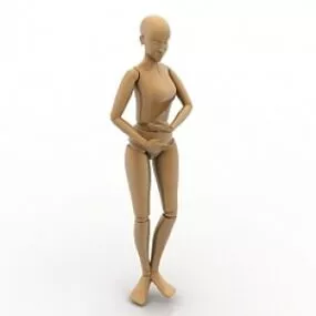 Mannequin 3d model