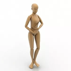 Mannequin 3d model Mannequin 3d model