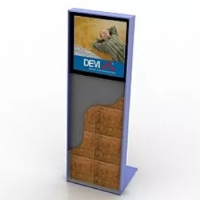 Stand Advertisement 3d model