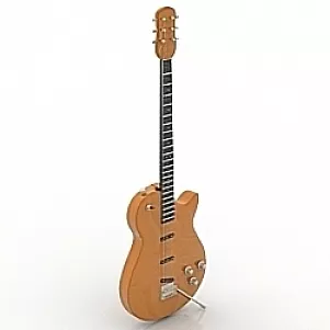 Guitar 3d model Guitar 3d model