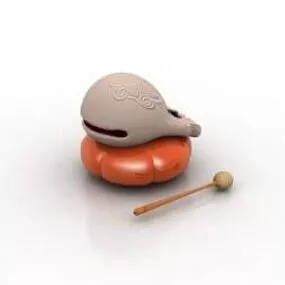 Mokugyo 3d model