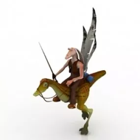 Kaadu Character 3d model