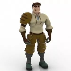 Katarn Beta Character 3d model Katarn Beta Character 3d model