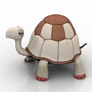 Tortoise Chinese Statue 3d model