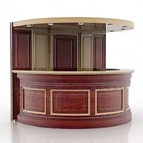 Bar 3d model