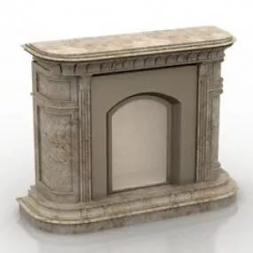 Fireplace 3d model