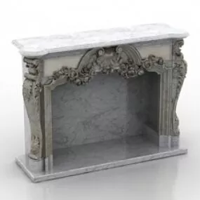 Fireplace Chimney 3d model
