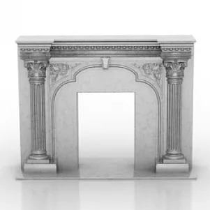 Fireplace 3d model Fireplace 3d model