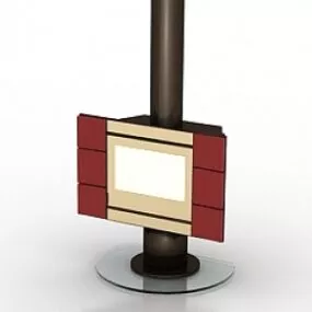Fireplace 3d model