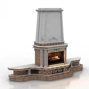 Chimney Factory 3d model