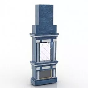 Fireplace 3d model