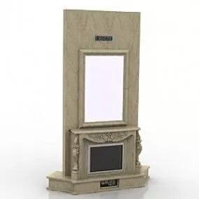 Fireplace 3d model