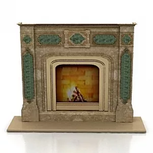 Fireplace 3d model Fireplace 3d model
