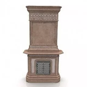 Fireplace 3d model