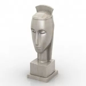 Figurine Mask 3d model Figurine Mask 3d model