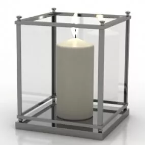 Decoration Candle 3d model