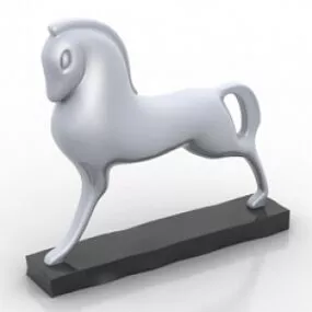 Horse Statue 3d model