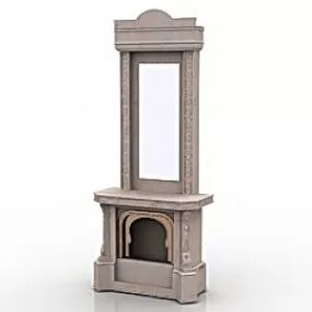 Fireplace 3d model