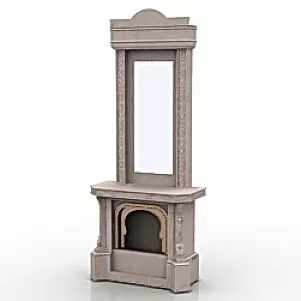 Fireplace 3d model Fireplace 3d model