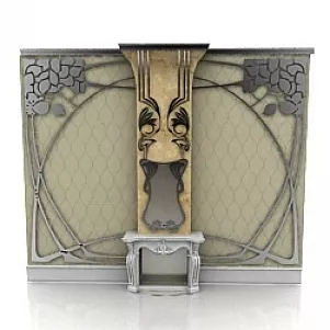 Decoration Fireplace 3d model Decoration Fireplace 3d model