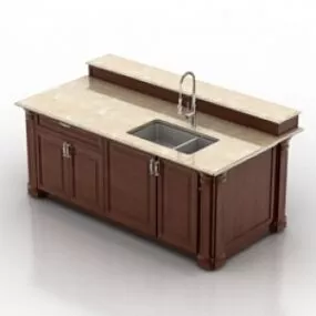Wash-basin 3d model