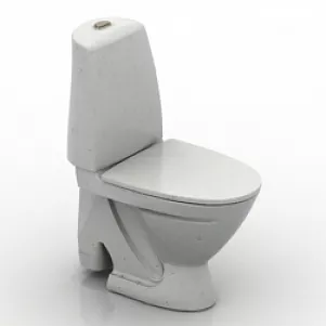 Wash Basin Cabinet Set 3d model