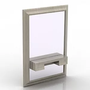 Mirror 3d model Mirror 3d model