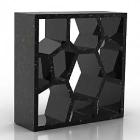 Modern Bee Shelf 3d model
