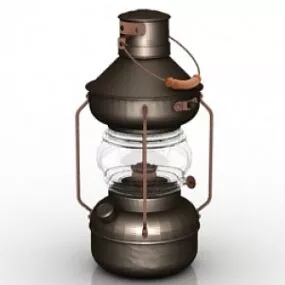Kerosene Lamp 3d model