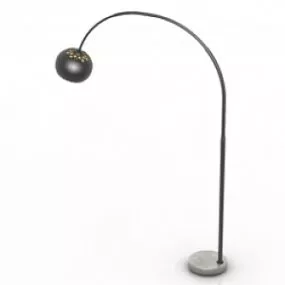 Torchere Floor Lamp 3d model