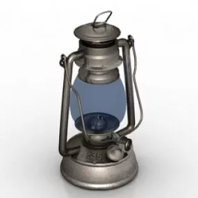 Oil Lamp 3d model